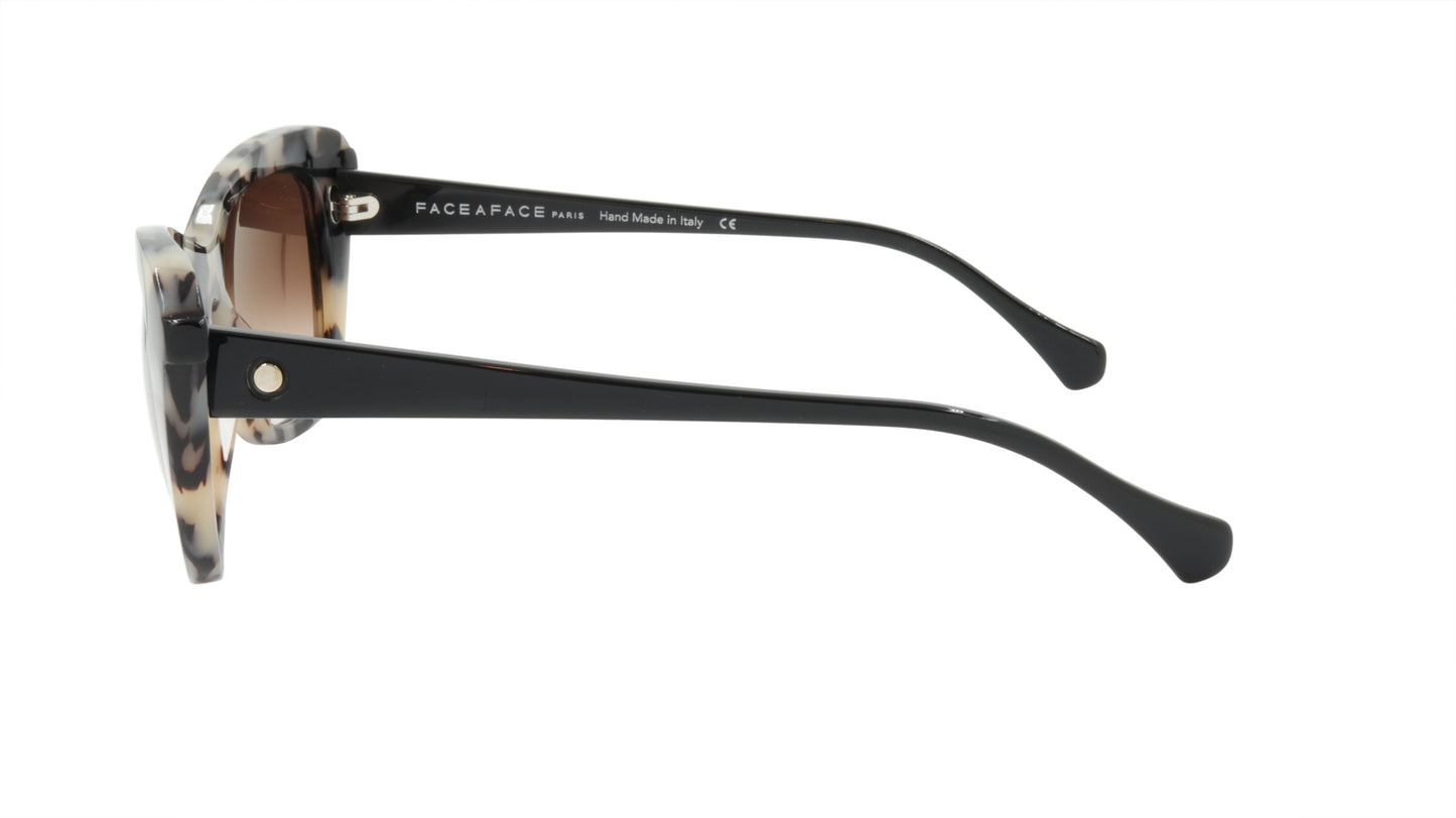 Face A Face Sunglasses Frame SHINE 1 Col. 7407 Acetate Camoflauge Congo Black
