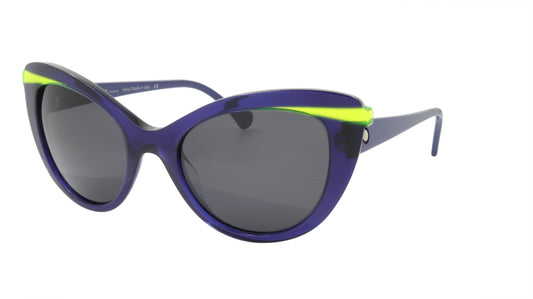 Face A Face Sunglasses Frame SHINE 2 Col. 008 Acetate Ink Blue Flourescent Yello