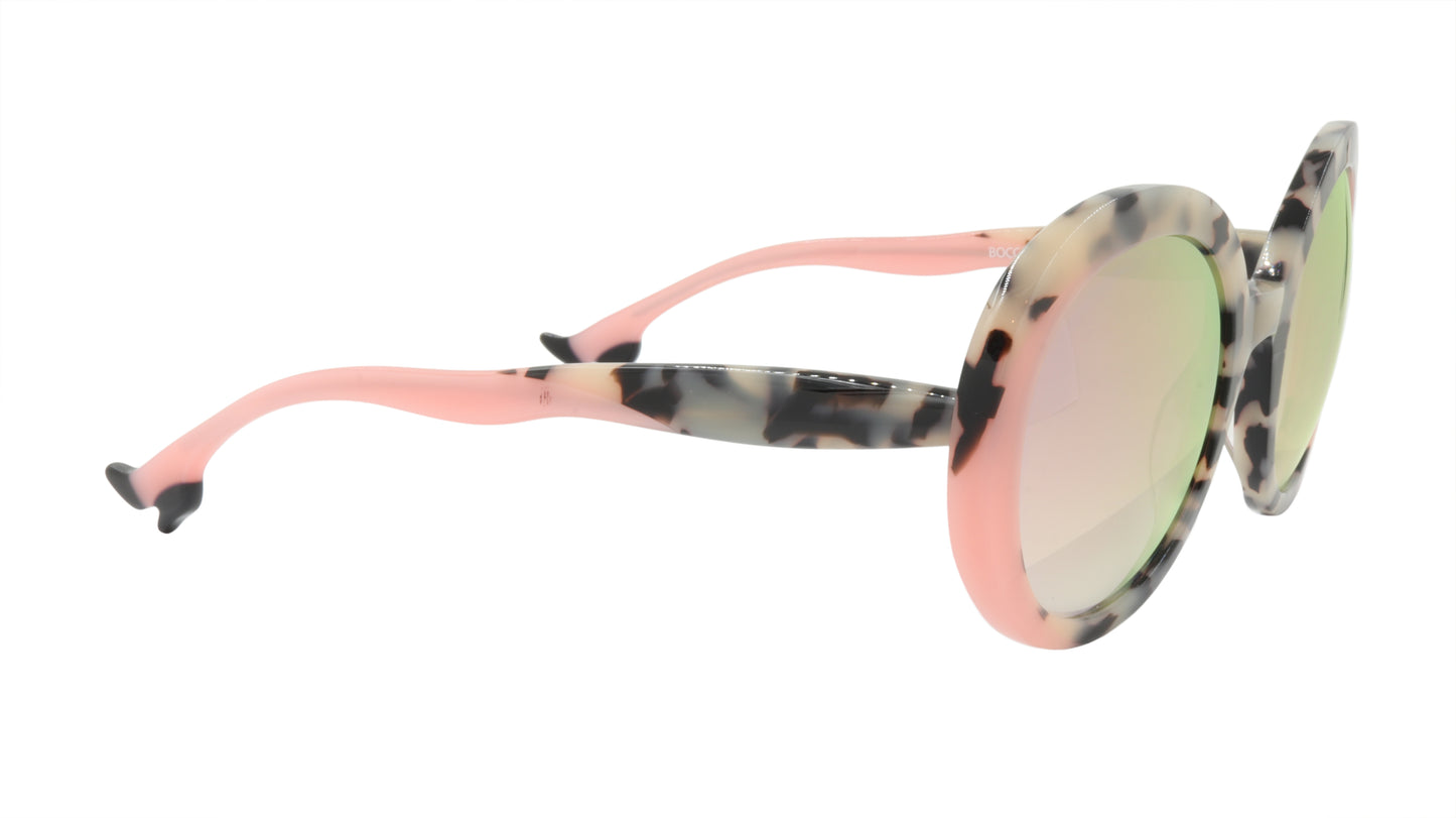 Face A Face Sunglasses Frame BOCCA MOON 1 Col. 7407 Acetate Pink Camofaluge