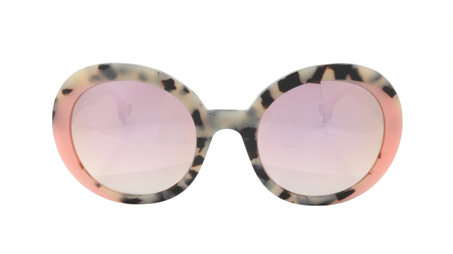 Face A Face Sunglasses Frame BOCCA MOON 1 Col. 7407 Acetate Pink Camofaluge