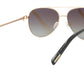 Paul Vosheront Sunglasses Gold Plated Metal Acetate Polarized Italy PV3438S C2