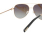 Paul Vosheront Sunglasses Gold Plated Metal Acetate Polarized Italy PV3438S C3