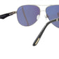 Paul Vosheront Sunglasses Gold Plated Metal Wood Acetate UVA UVB Italy PV380 C2