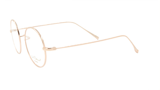 Paul Vosheront Round Gold Acetate Optical Frame PV501 C1