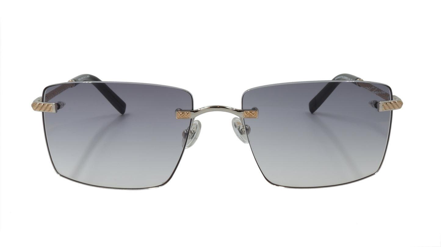 Paul Vosheront Sunglasses Gold Plated Metal Acetate Gradient Italy PV601S C2