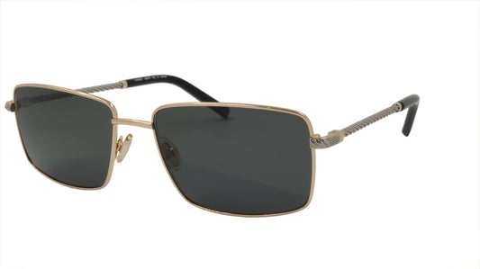 Paul Vosheront Sunglasses Gold Plated Metal Acetate Polarized Italy PV603S C1
