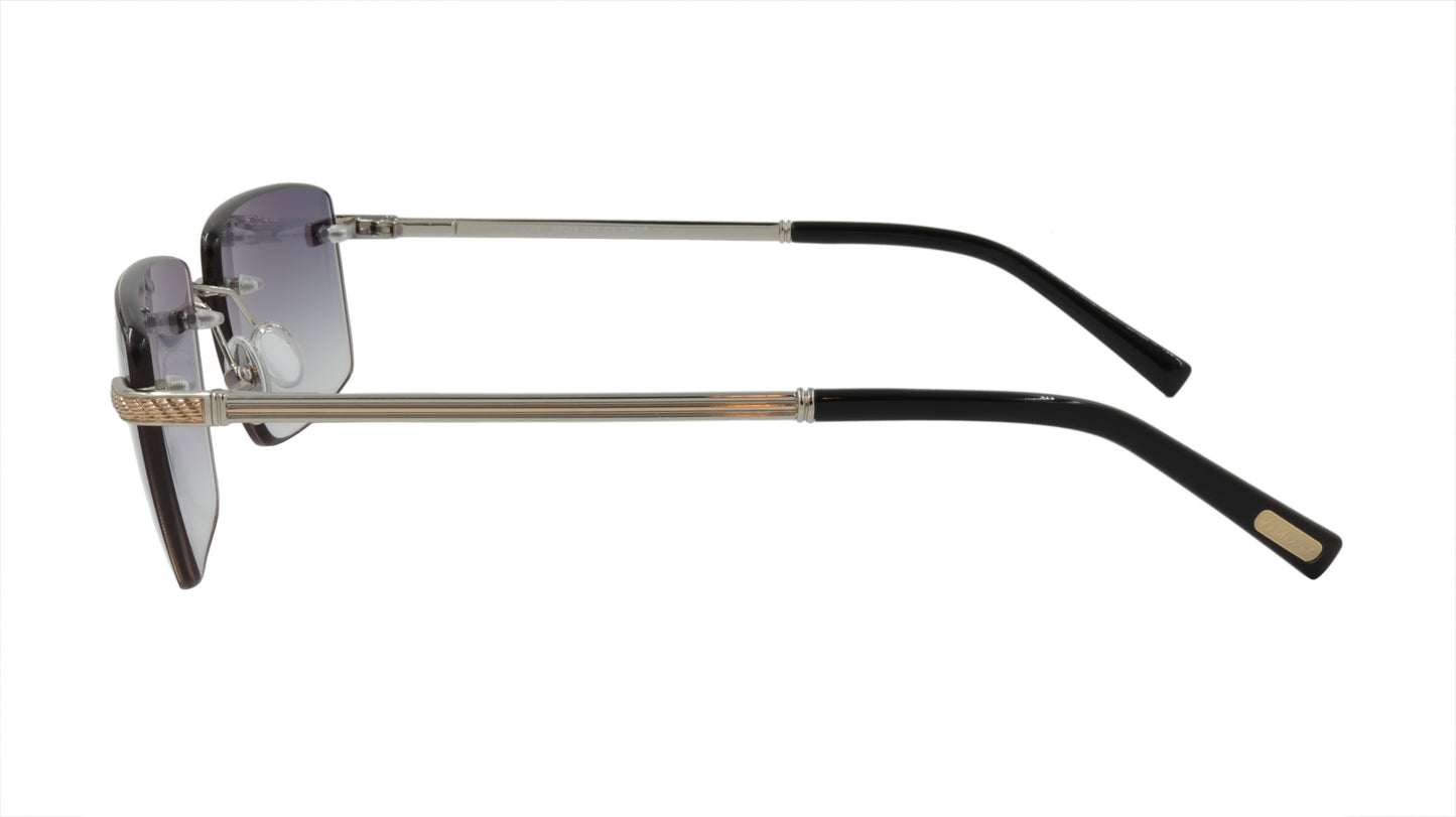 Paul Vosheront Sunglasses Gold Plated Metal Acetate Gradient Italy PV604S C2