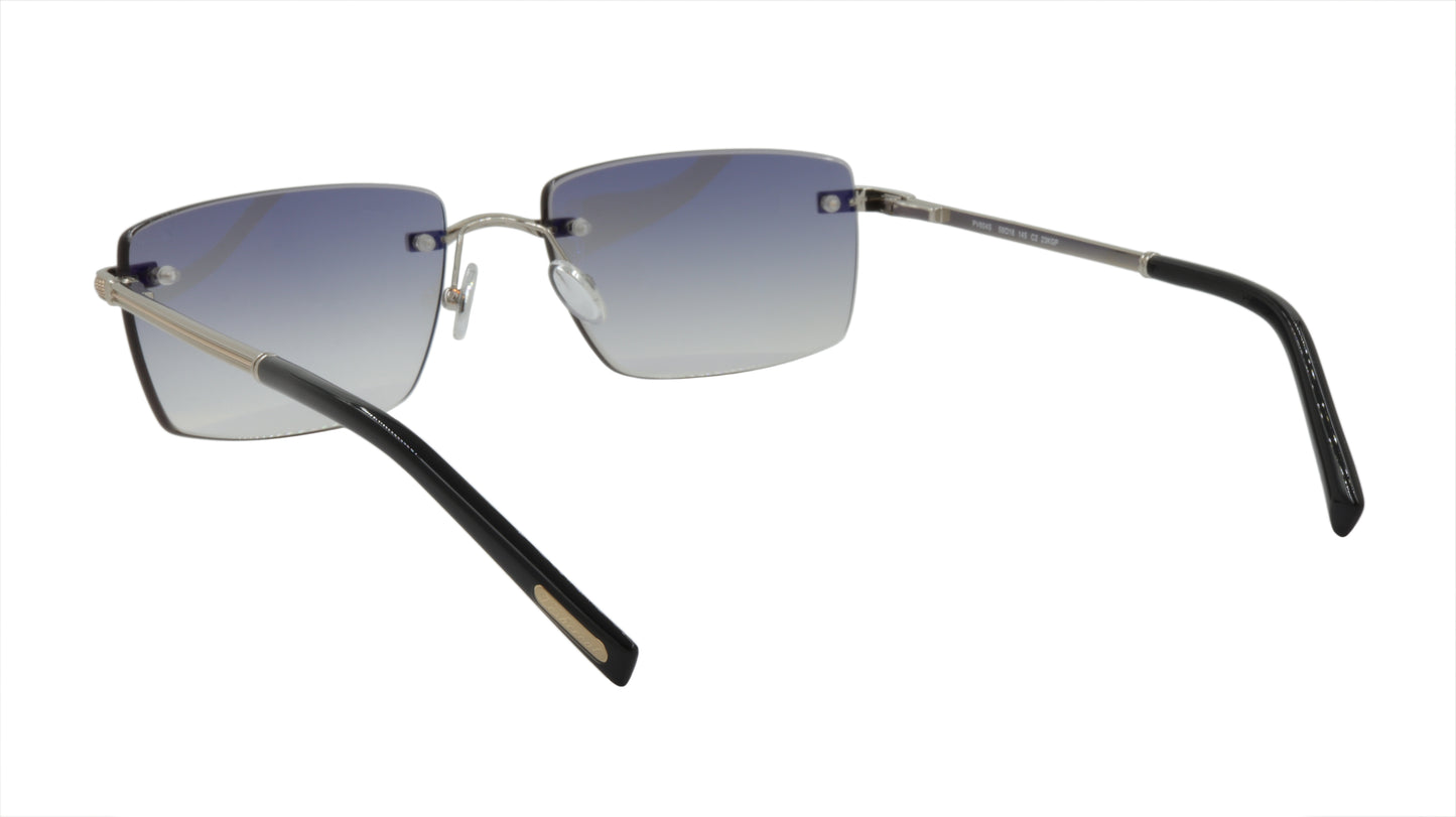 Paul Vosheront Sunglasses Gold Plated Metal Acetate Gradient Italy PV604S C2