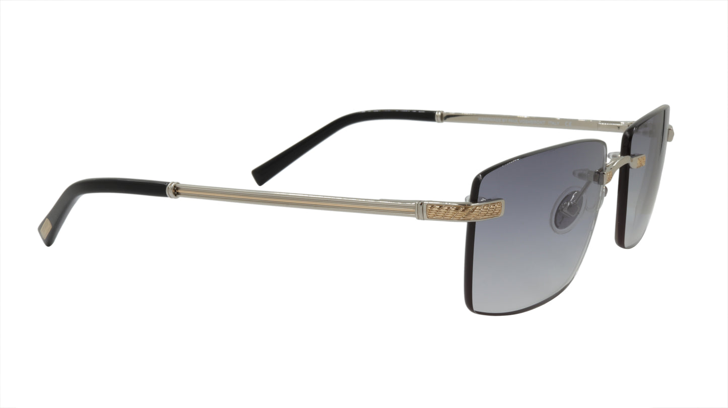 Paul Vosheront Sunglasses Gold Plated Metal Acetate Gradient Italy PV604S C2