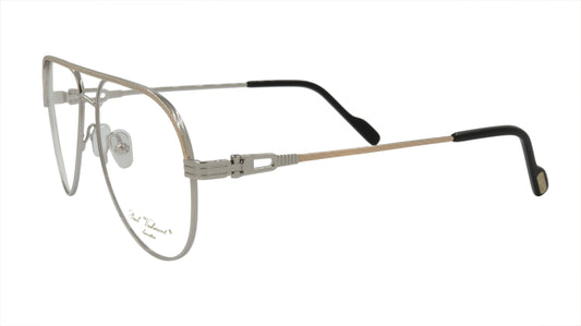 Paul Vosheront Aviator Style Gold & Silver Acetate Optical Frame PV395 C2