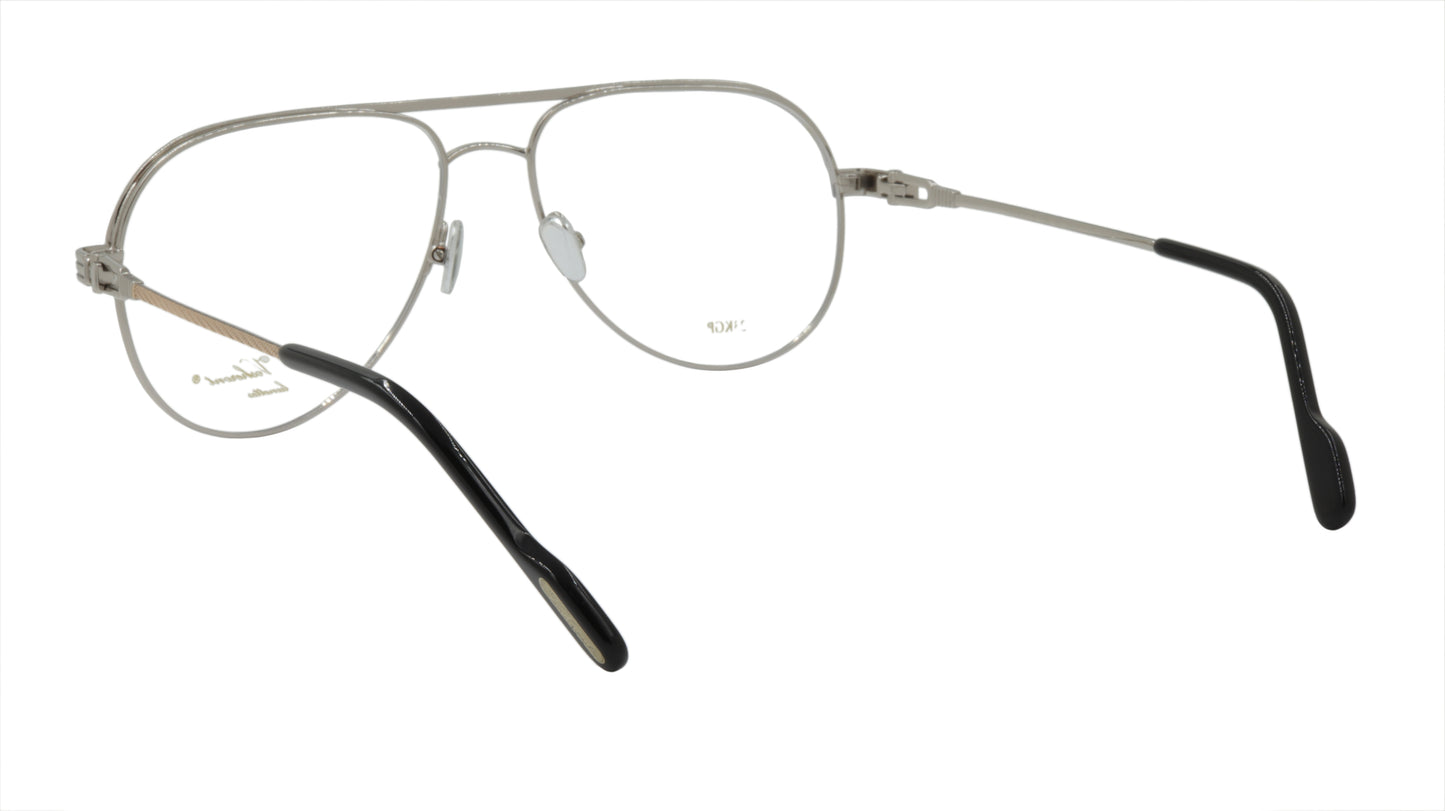 Paul Vosheront Aviator Style Gold & Silver Acetate Optical Frame PV395 C2
