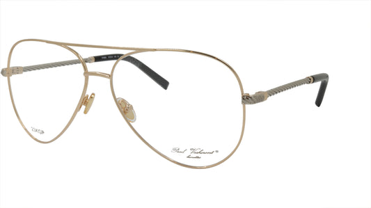 Paul Vosheront Aviator Teardrop Gold Acetate Optical Frame PV602 C1