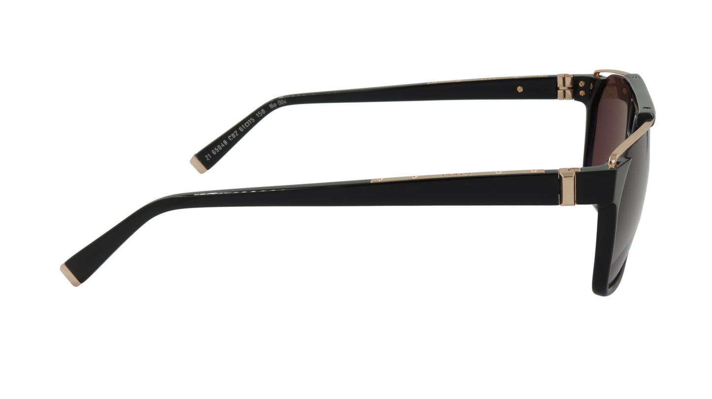 ZILLI Sunglasses Titanium Acetate Polarized France Handmade ZI 65048 C02