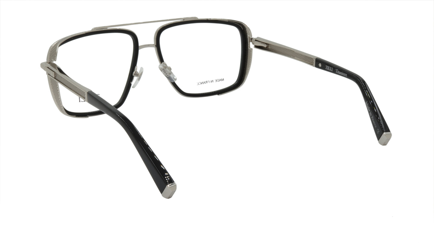 ZILLI Eyeglasses Frame Titanium Acetate France Made ZI 60049 C02