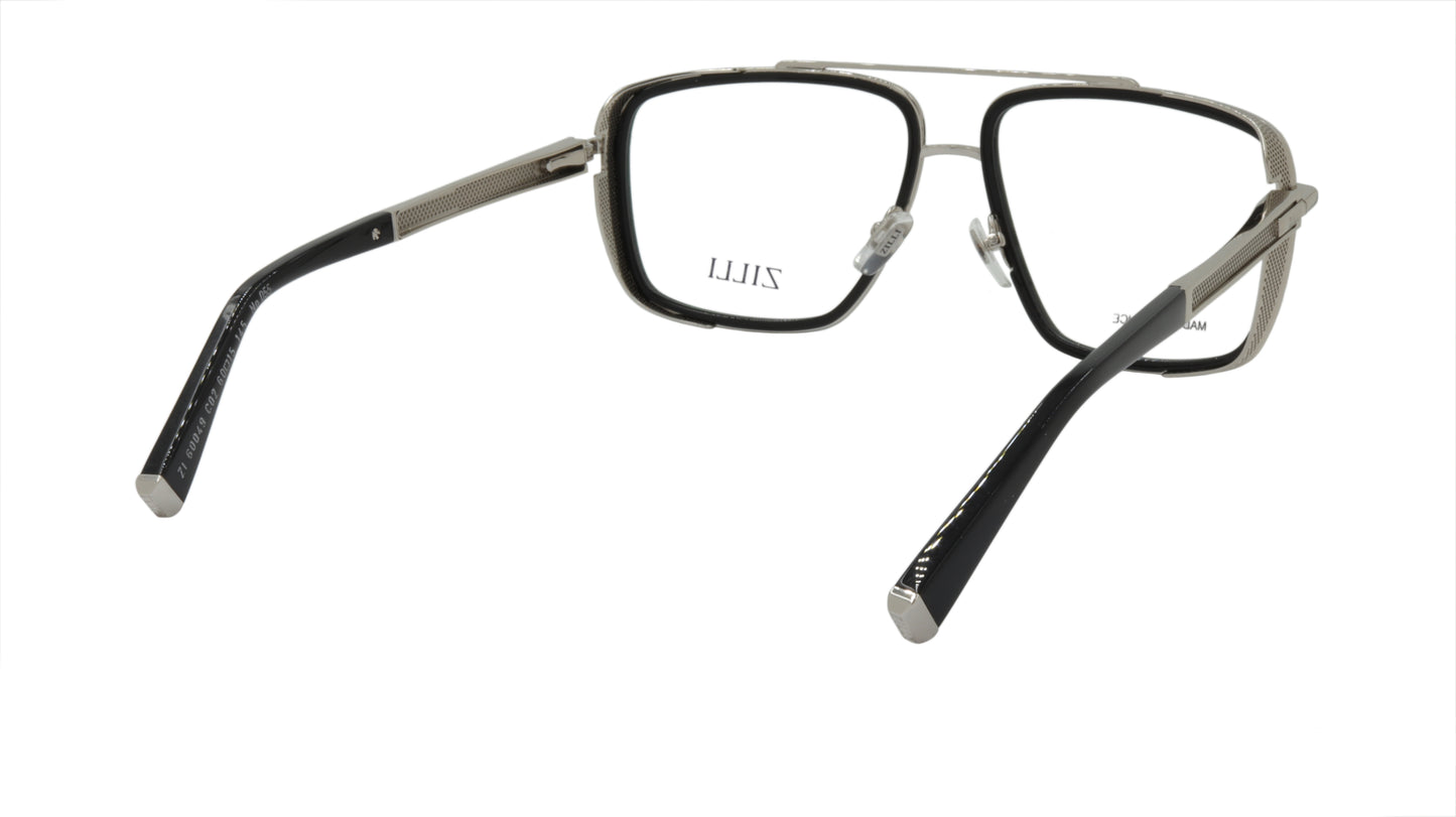 ZILLI Eyeglasses Frame Titanium Acetate France Made ZI 60049 C02