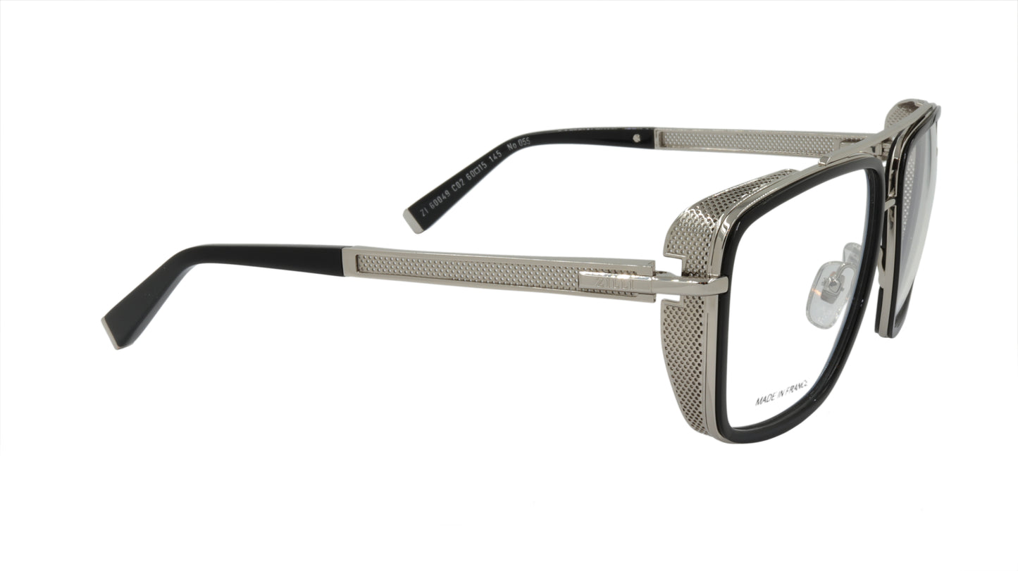 ZILLI Eyeglasses Frame Titanium Acetate France Made ZI 60049 C02