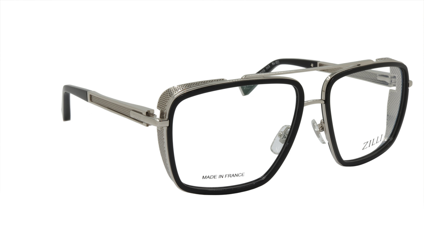 ZILLI Eyeglasses Frame Titanium Acetate France Made ZI 60049 C02