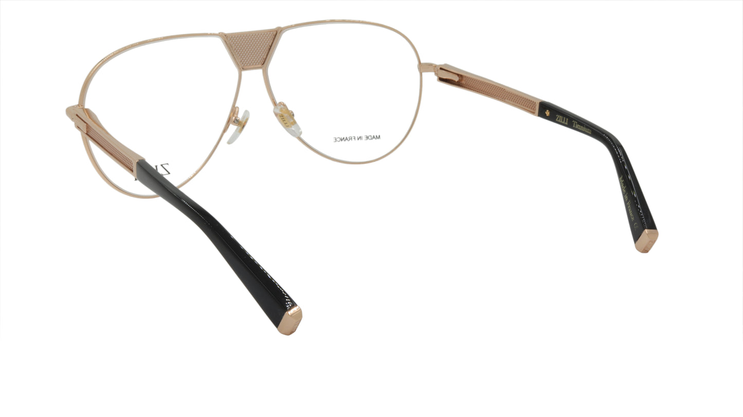 ZILLI Eyewear Made with High Quality Titanium in Aviator Style