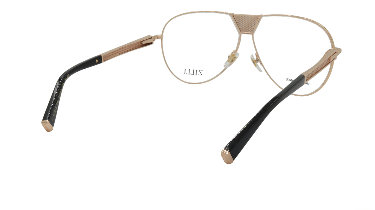 ZILLI Eyewear Made with High Quality Titanium in Aviator Style
