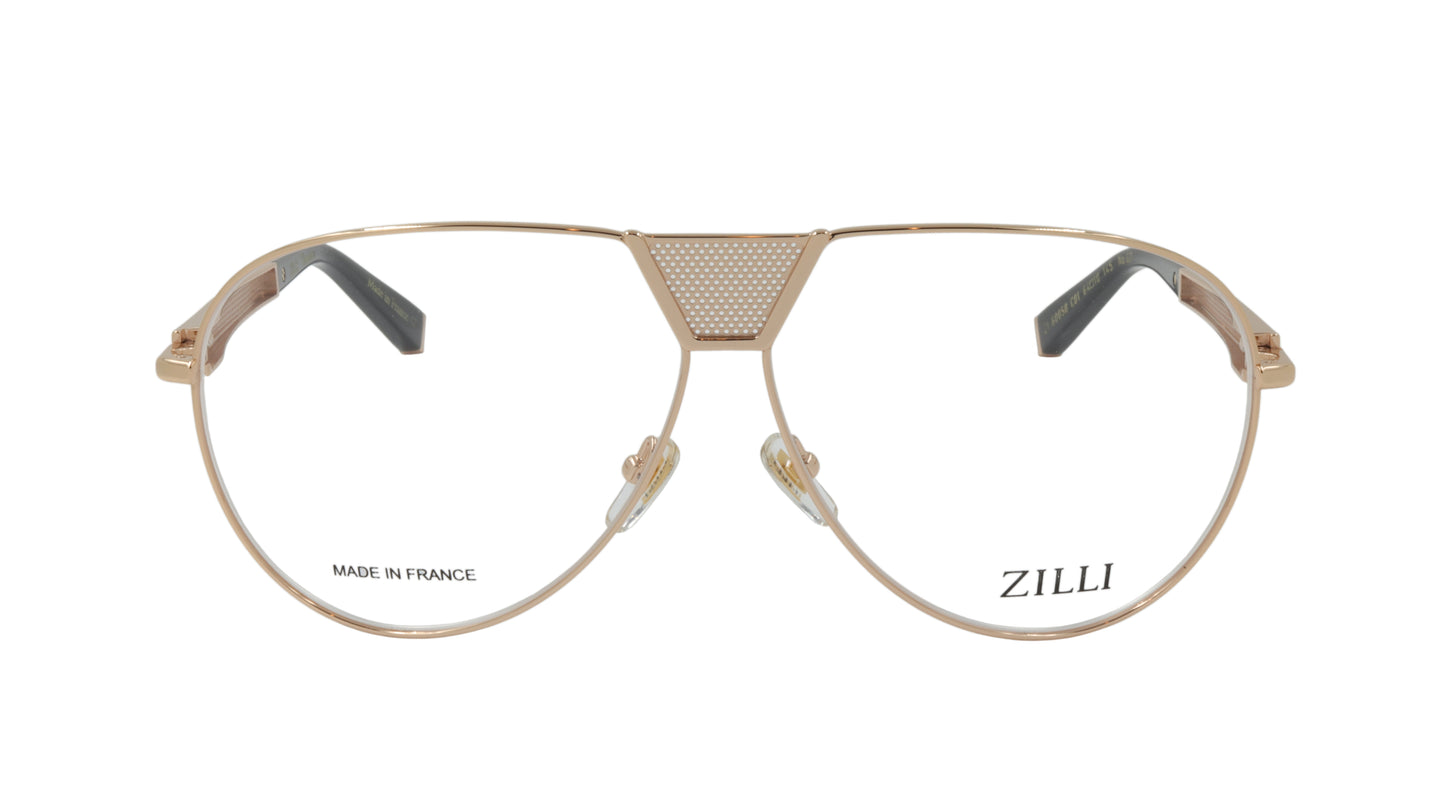 ZILLI Eyewear Made with High Quality Titanium in Aviator Style