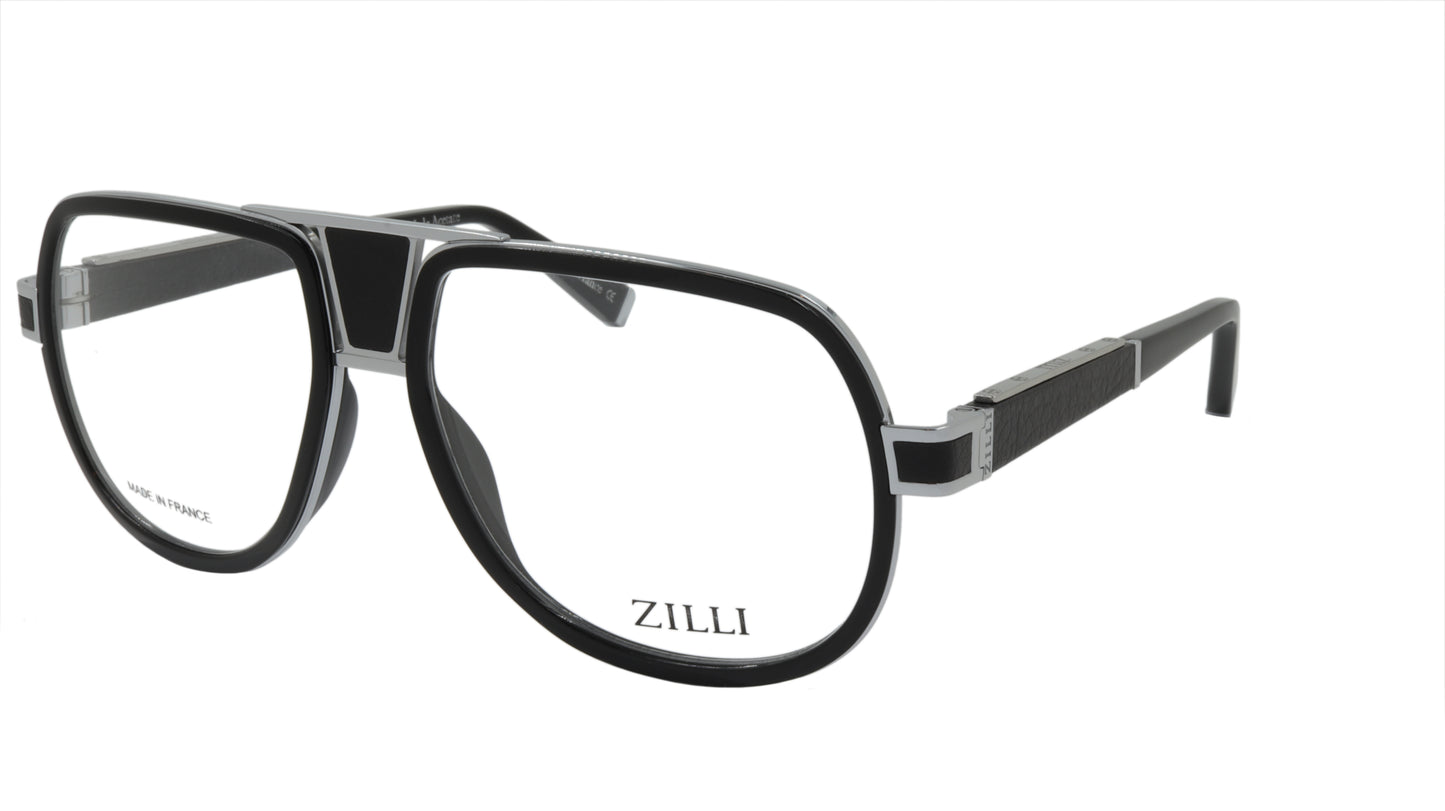 ZILLI Eyewear Handcrafted in France of Titanium and Leather