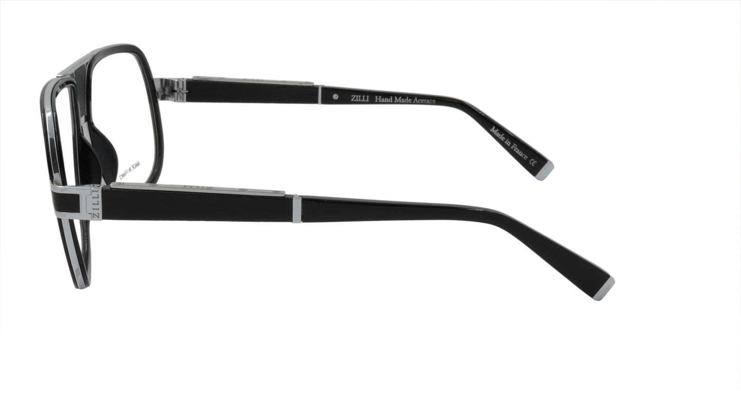ZILLI Eyewear Handcrafted in France of Titanium and Leather