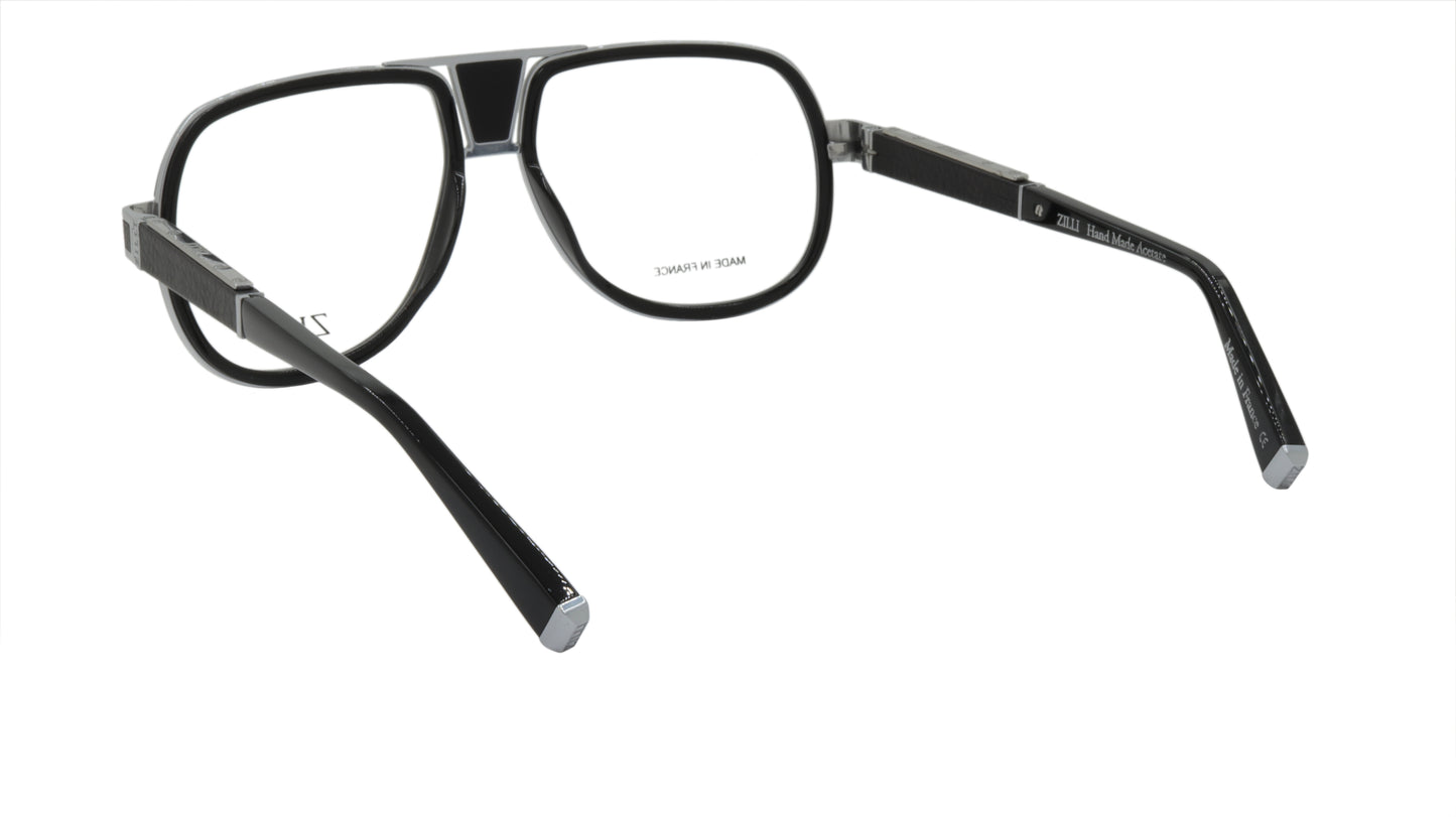ZILLI Eyewear Handcrafted in France of Titanium and Leather