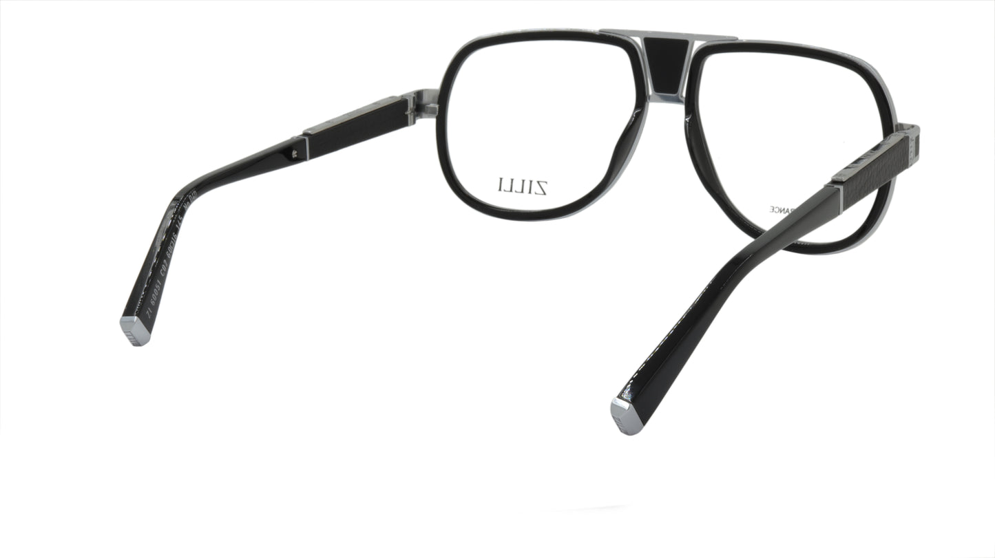 ZILLI Eyewear Handcrafted in France of Titanium and Leather