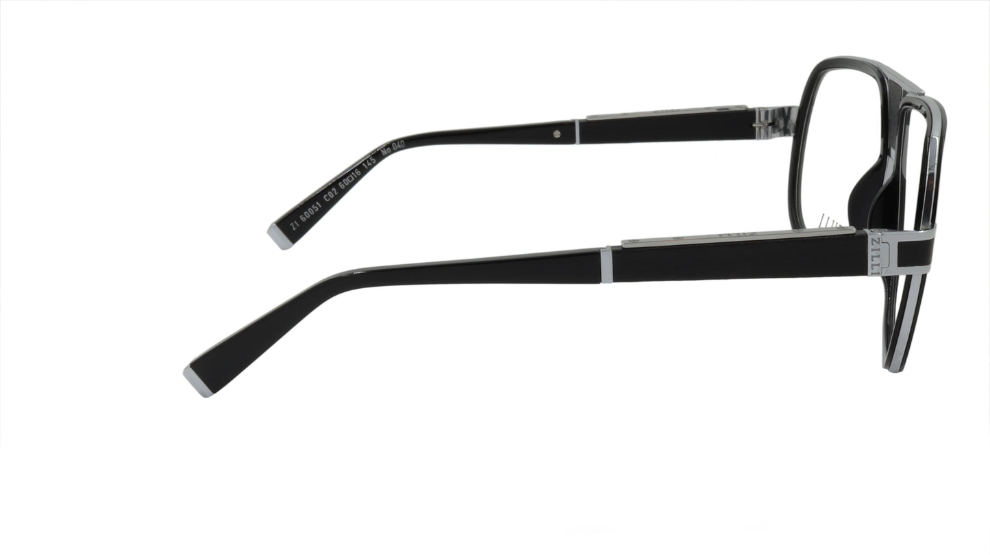 ZILLI Eyewear Handcrafted in France of Titanium and Leather