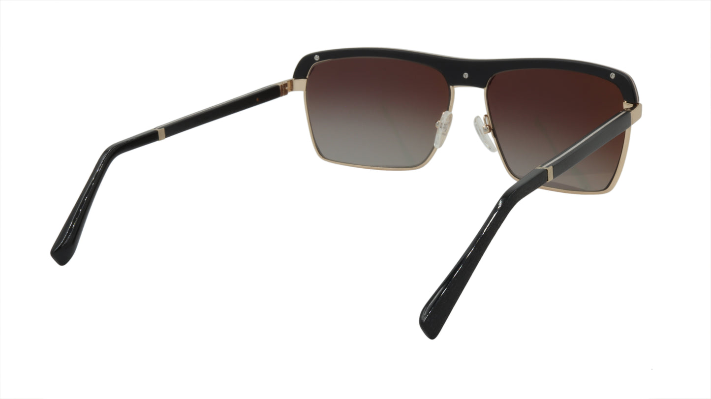 GOLD & WOOD Sunglasses Combines Wood and Metal with Gold Accents