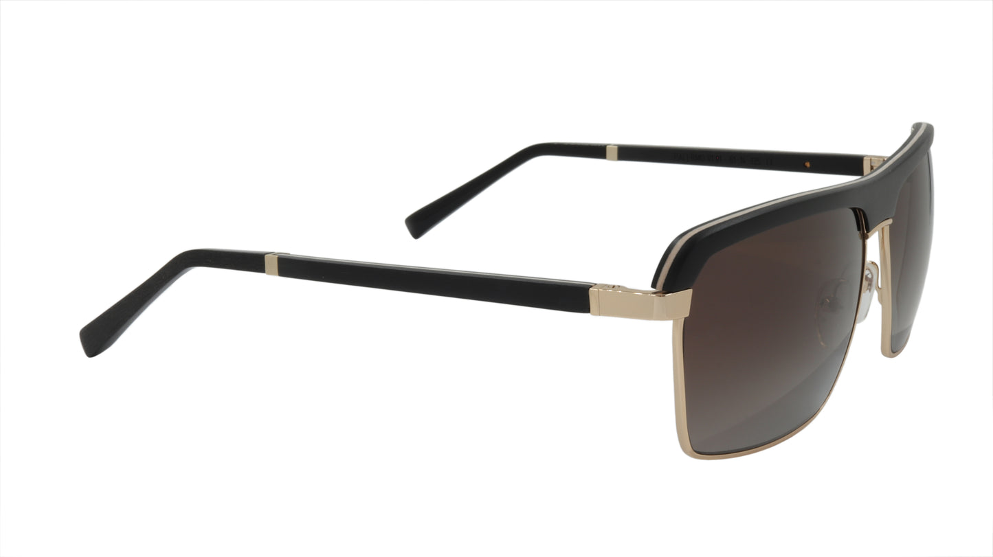 GOLD & WOOD Sunglasses Combines Wood and Metal with Gold Accents