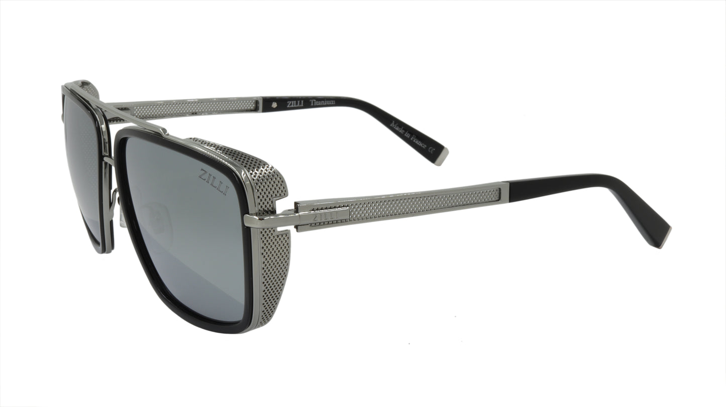 ZILLI Sunglasses Titanium Acetate Polarized France Handmade ZI 65044 C04