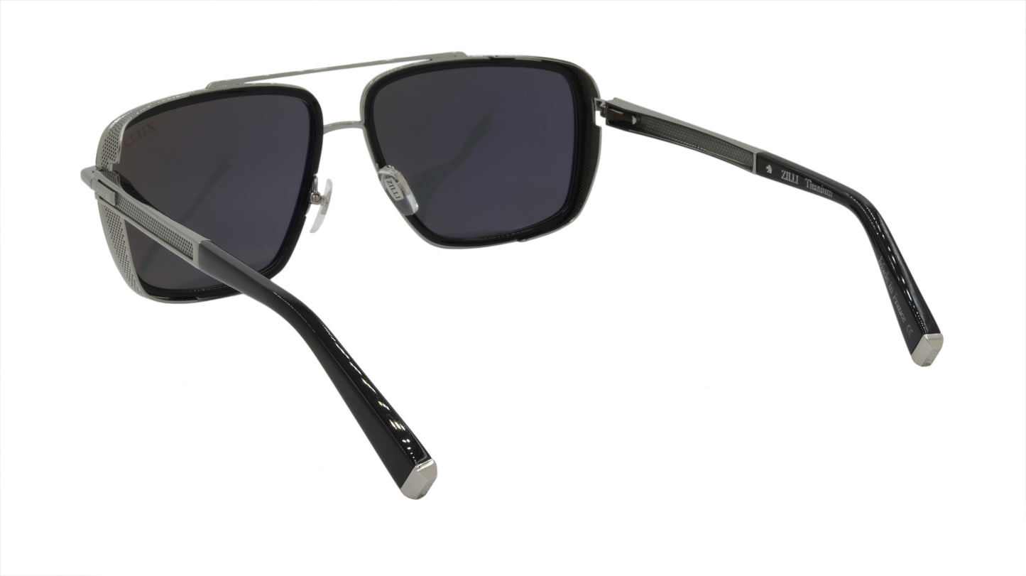 ZILLI Sunglasses Titanium Acetate Polarized France Handmade ZI 65044 C04