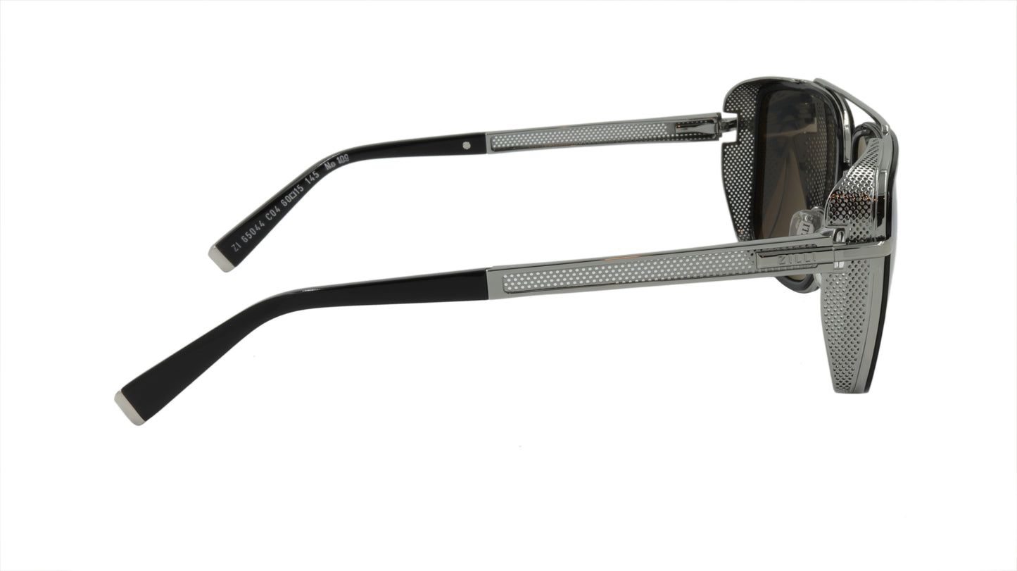ZILLI Sunglasses Titanium Acetate Polarized France Handmade ZI 65044 C04