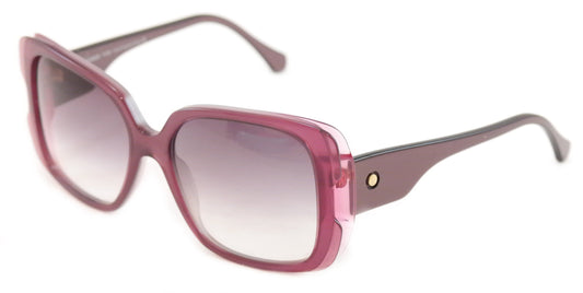 Face A Face Sunglasses Frame Paris Moons 1 474 Violet Plastic Italy Hand Made - Frame Bay