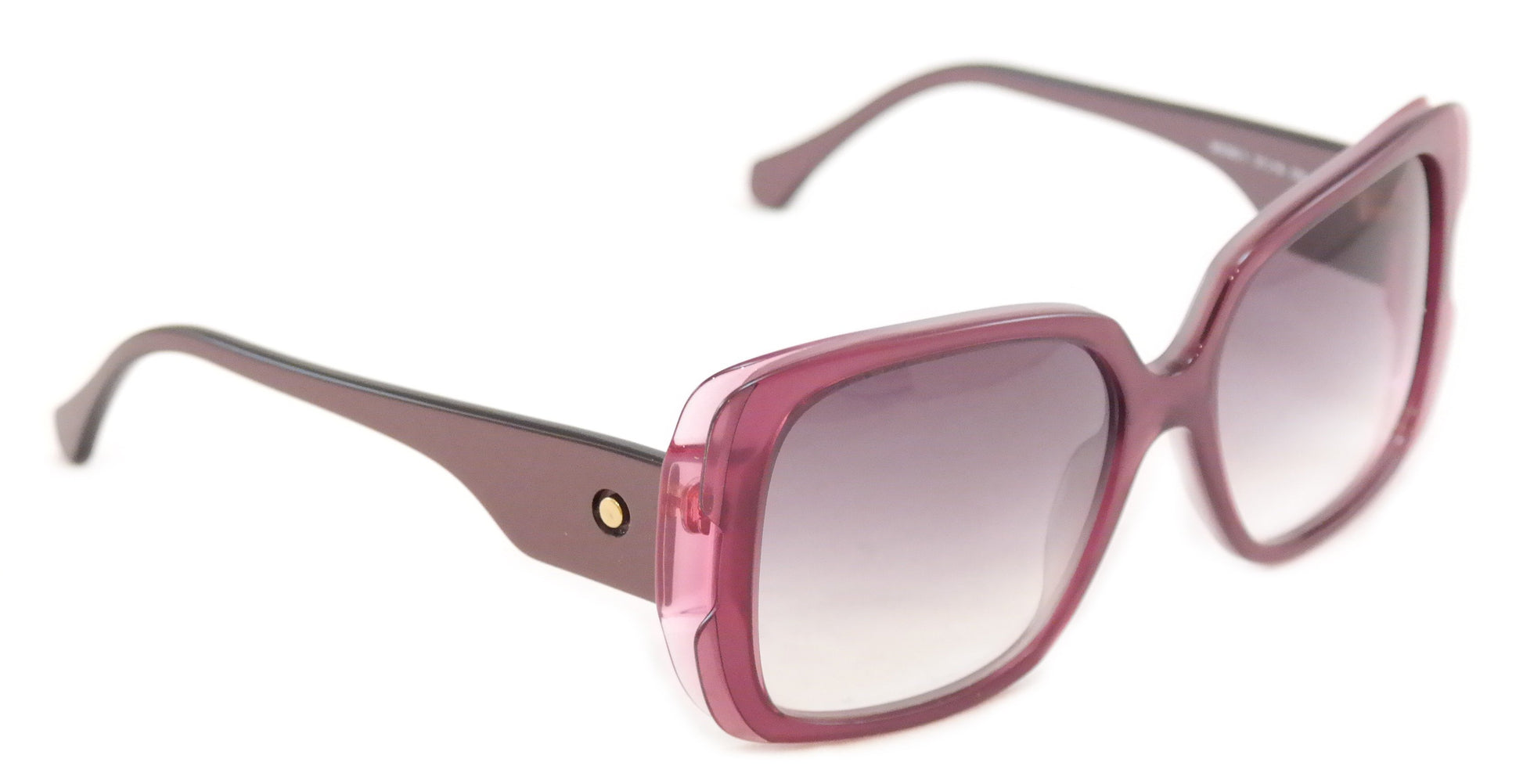 Face A Face Sunglasses Frame Paris Moons 1 474 Violet Plastic Italy Hand Made - Frame Bay