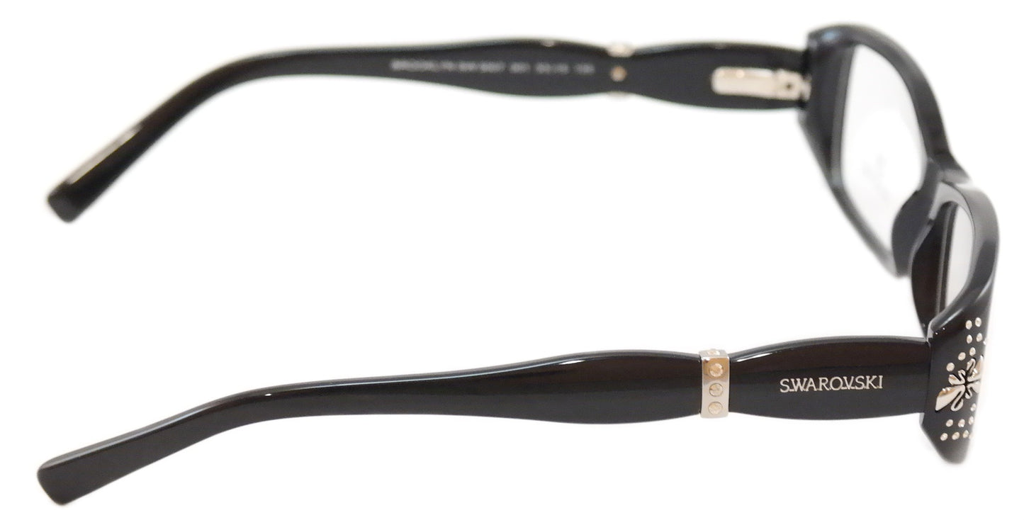 Swarovski Eyeglasses Frame Brooklyn SW5057 Black Plastic Italy Made 53-15-135 - Frame Bay