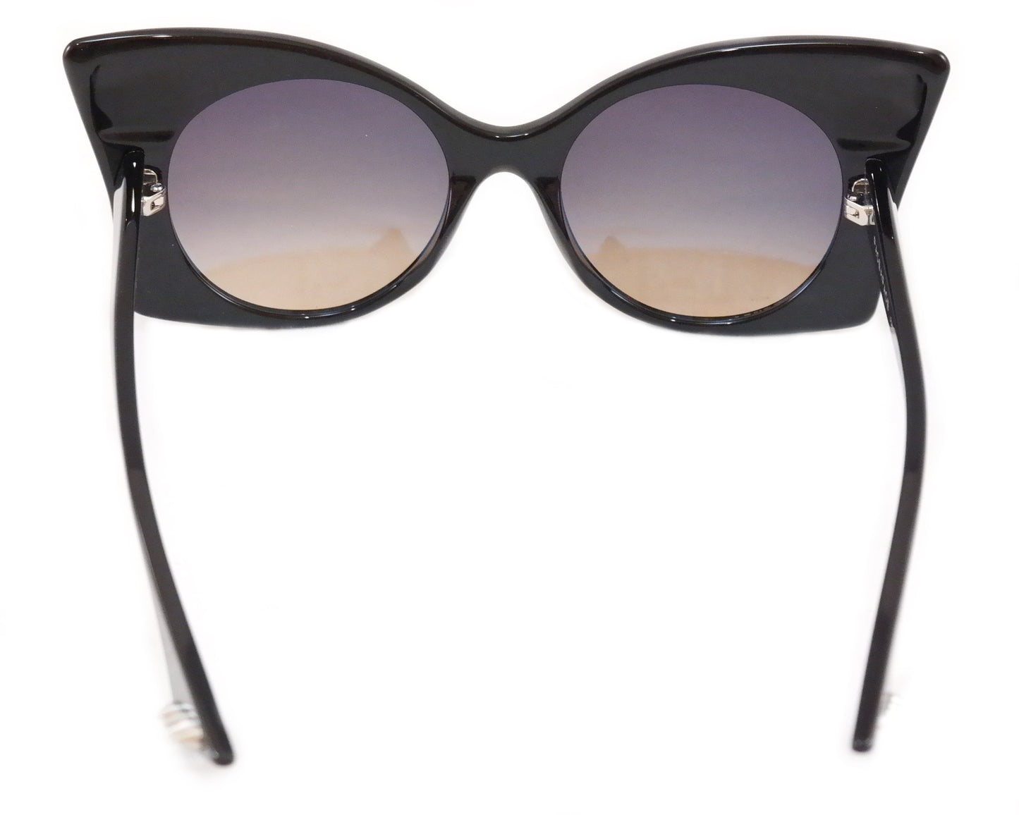 Face A Face Sunglasses Punk Her 4 100 Black Satin Plastic Italy Hand Made Rare - Frame Bay