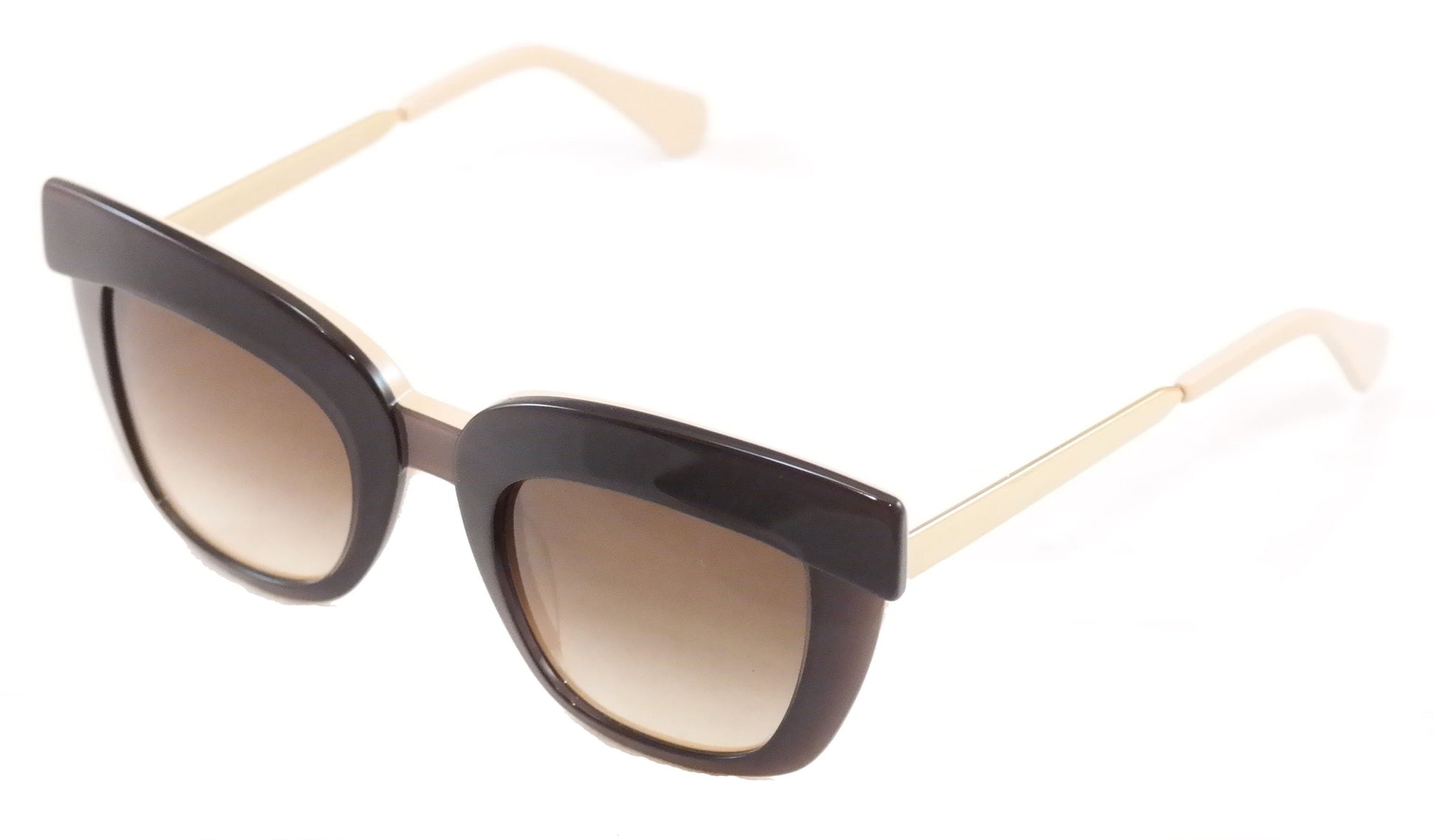 Face A Face Sunglasses Dolce 2 3141 Dark Mauve / Opaque Nude Plastic Metal Italy - Frame Bay