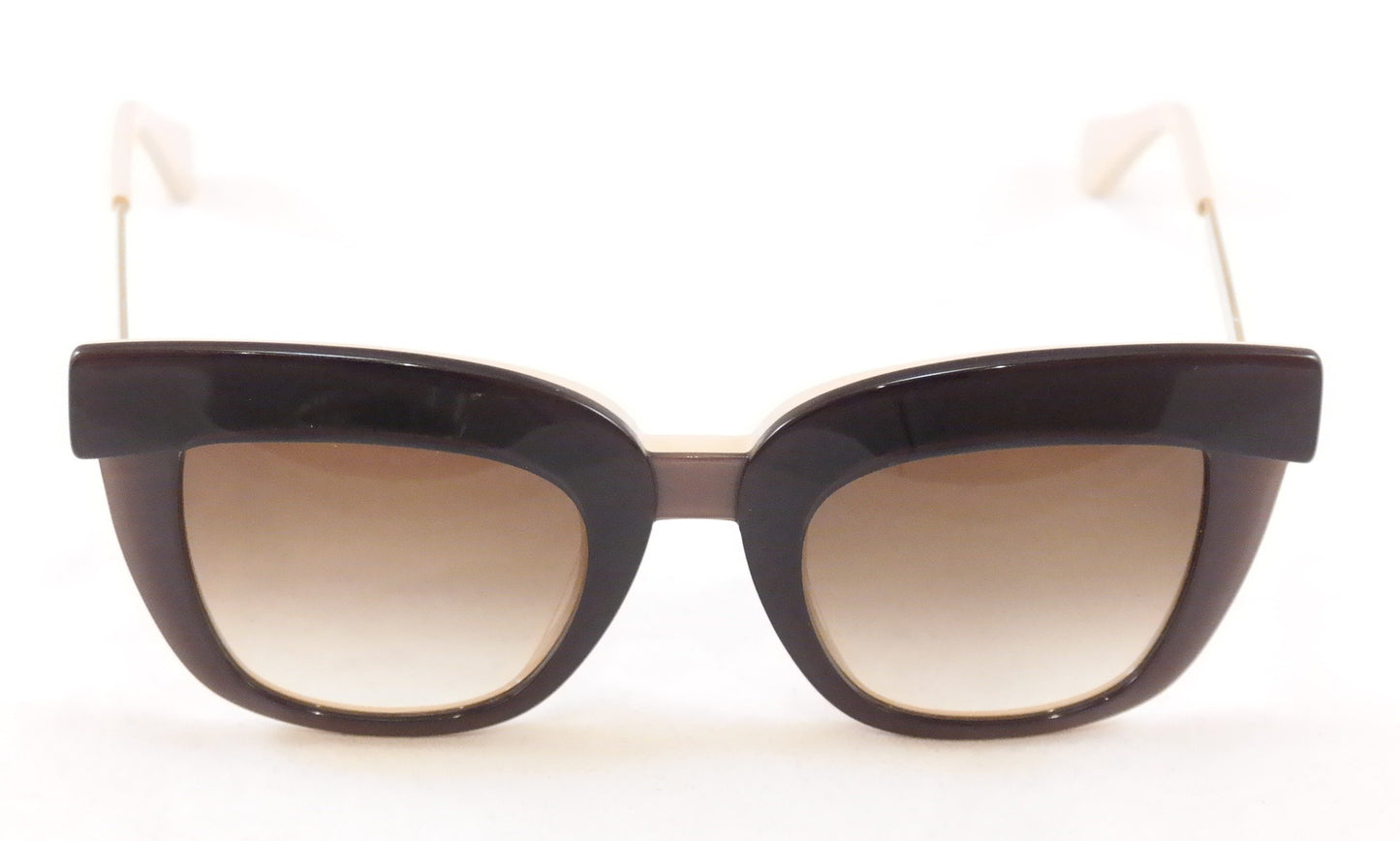 Face A Face Sunglasses Dolce 2 3141 Dark Mauve / Opaque Nude Plastic Metal Italy - Frame Bay