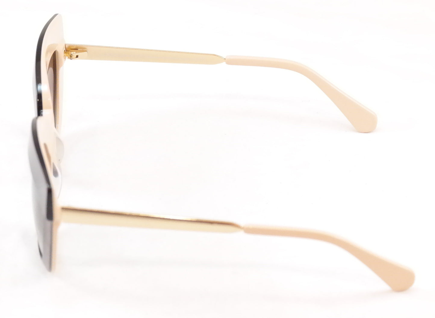 Face A Face Sunglasses Dolce 2 3141 Dark Mauve / Opaque Nude Plastic Metal Italy - Frame Bay
