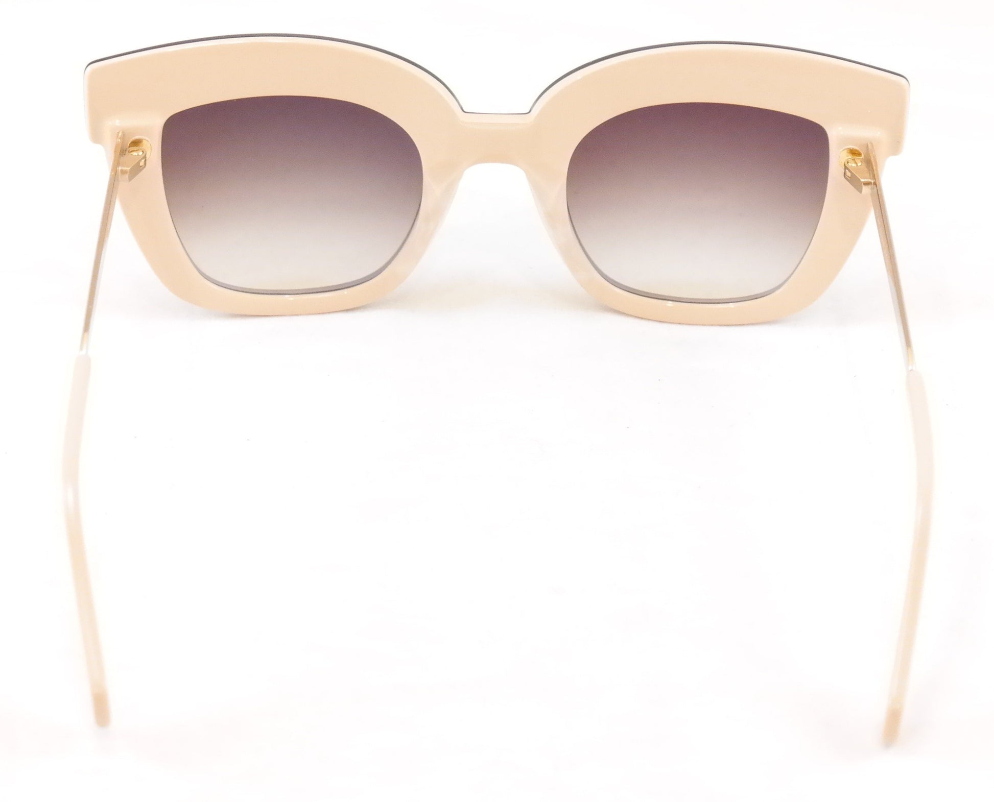Face A Face Sunglasses Dolce 2 3141 Dark Mauve / Opaque Nude Plastic Metal Italy - Frame Bay