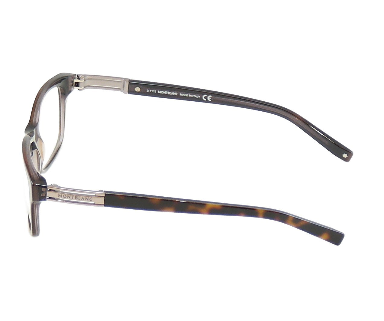 Mont Blanc Eyeglasses Frame MB383 056 Dark Havana Plastic Italy Made 52-16-145 - Frame Bay