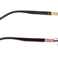 Mont Blanc Eyeglasses Frame MB382 049 Matte Brown Plastic Metal Italy 55-18-140 - Frame Bay
