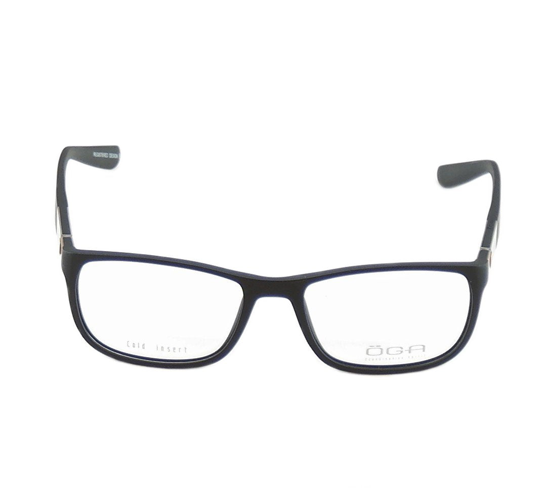 OGA Morel Eyeglasses Frame 71970 NG031 Matte Black Plastic France Made 57-19-140 - Frame Bay