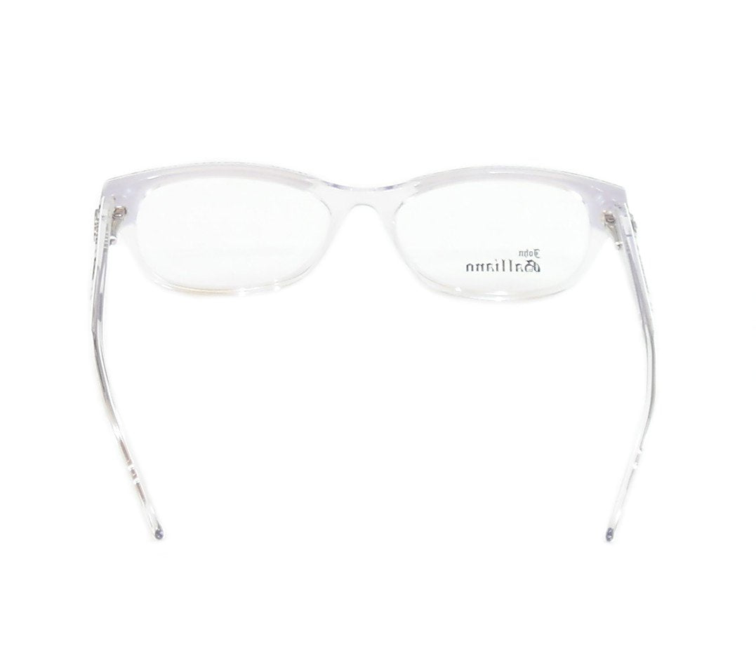 John Galliano Eyeglasses Frame JG5003 024 Plastic Black White On Newspaper Italy - Frame Bay