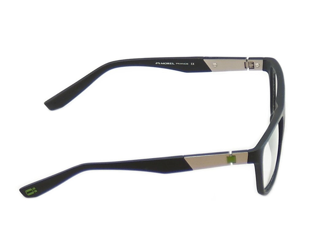 OGA Morel Eyeglasses Frame 71950 NG011 Matte Black Plastic France Made 53-17-135 - Frame Bay