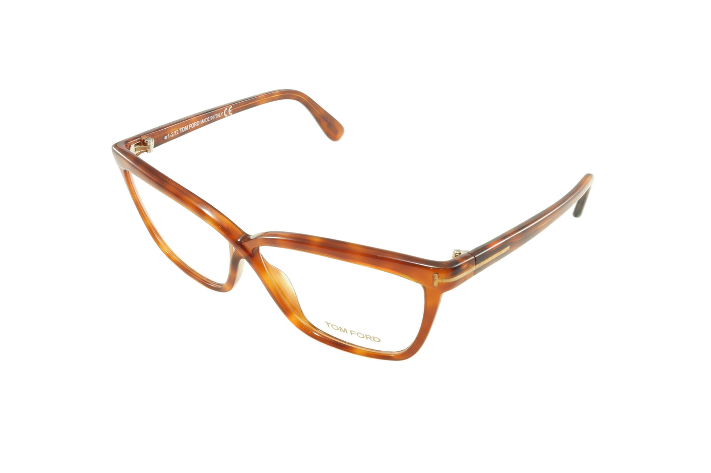 Tom Ford Eyeglasses Frame TF5267 053 Light Havana Brown Italy Made - Frame Bay