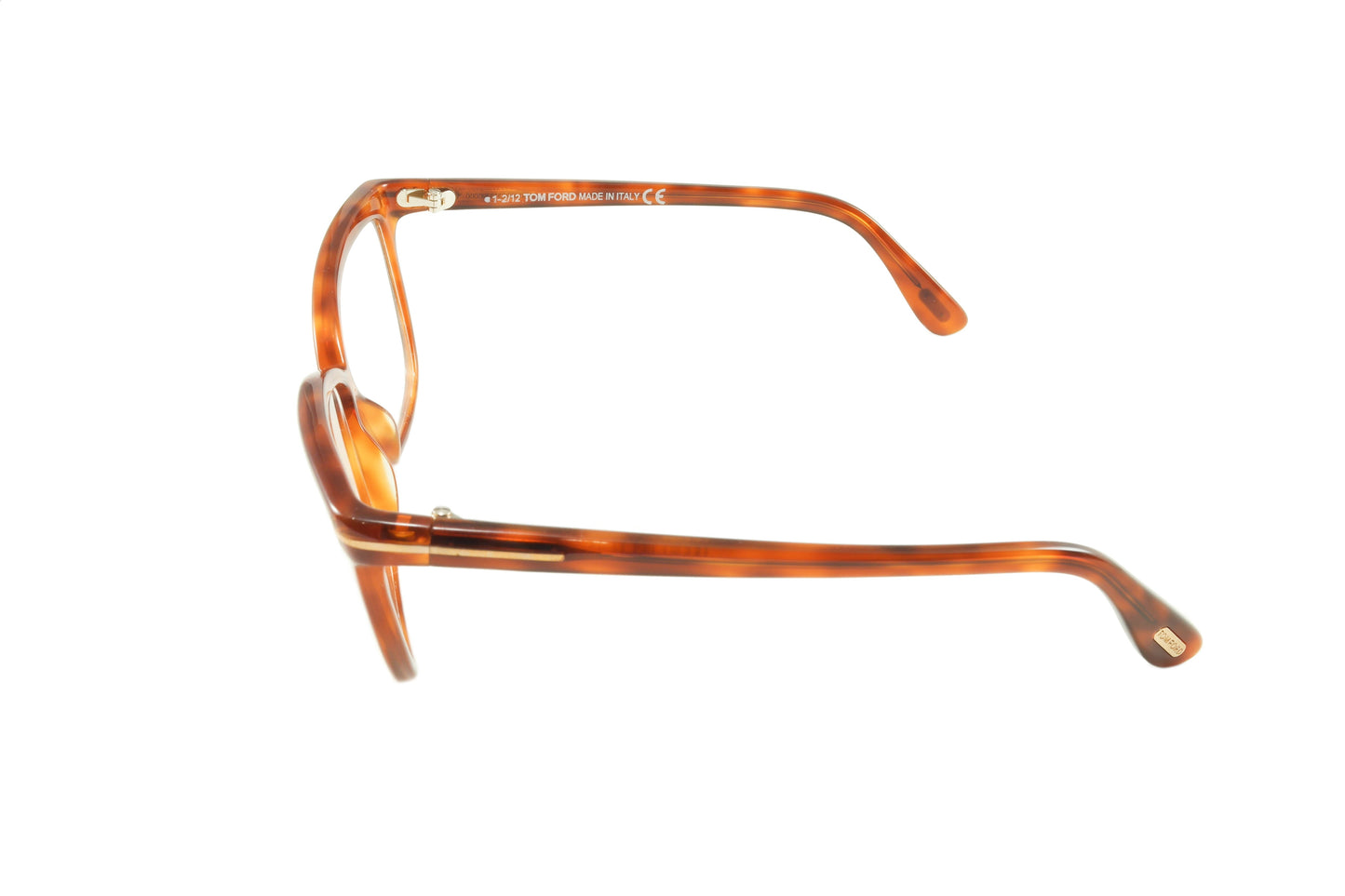 Tom Ford Eyeglasses Frame TF5267 053 Light Havana Brown Italy Made - Frame Bay