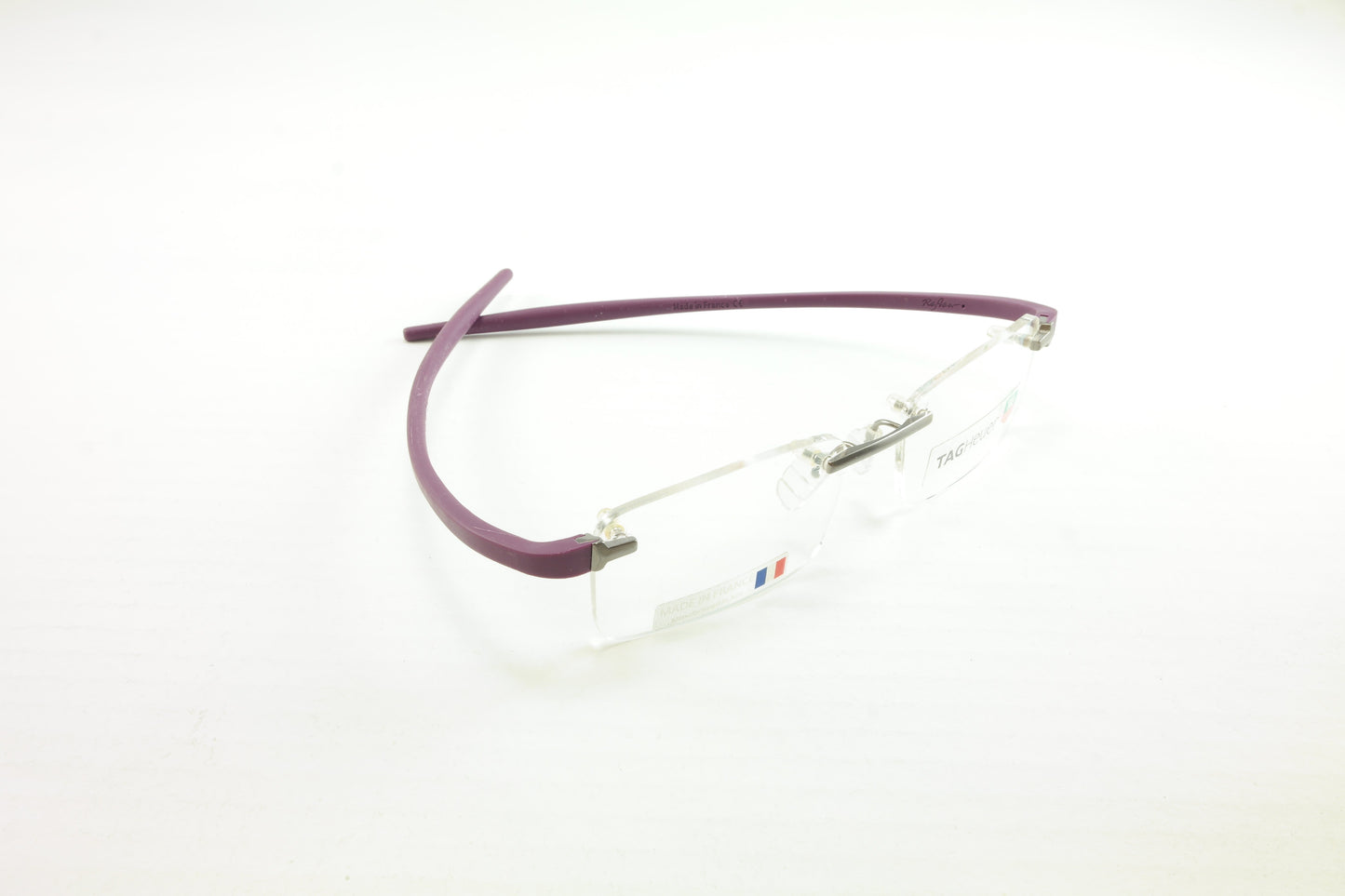 Tag Heuer Eyeglasses Frame Reflex 3110 017 Titanium Purple France 53-16-140, 28 - Frame Bay